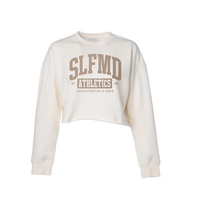 SLFMD Athletics Cropped Crewneck Sweatshirt