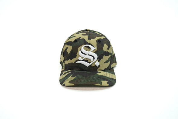 Branded-S Snapback Cap