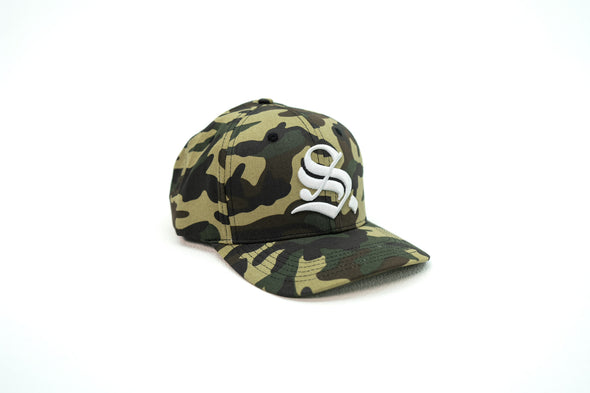 Branded-S Snapback Cap